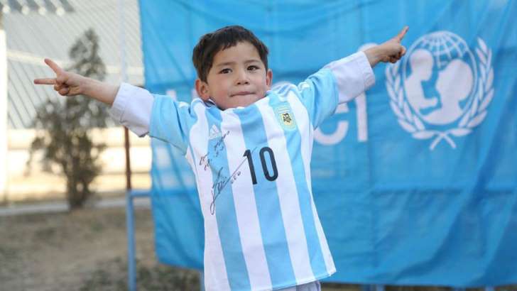 niño messi