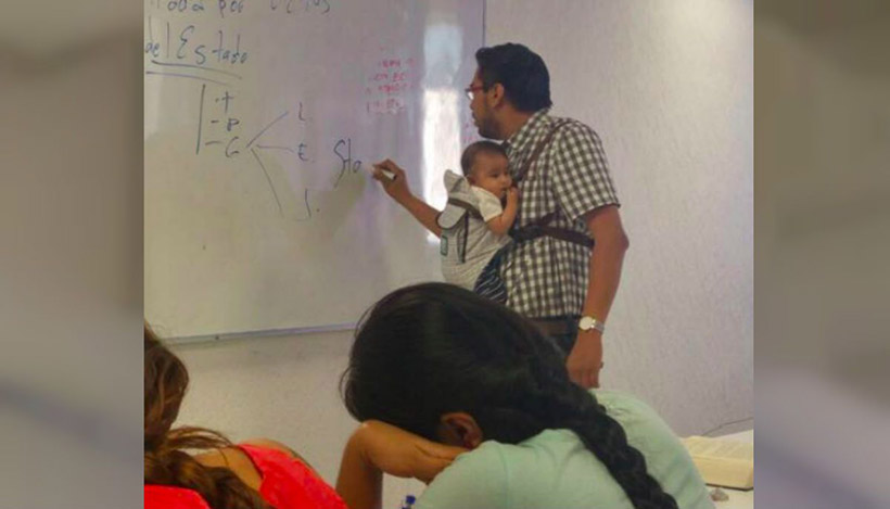 Profe-con-bebe