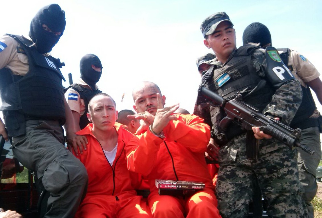 pandilleros de la 18