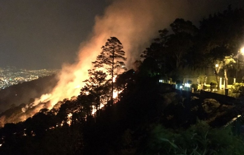 Incendio en tegucigalpa, picacho (2)